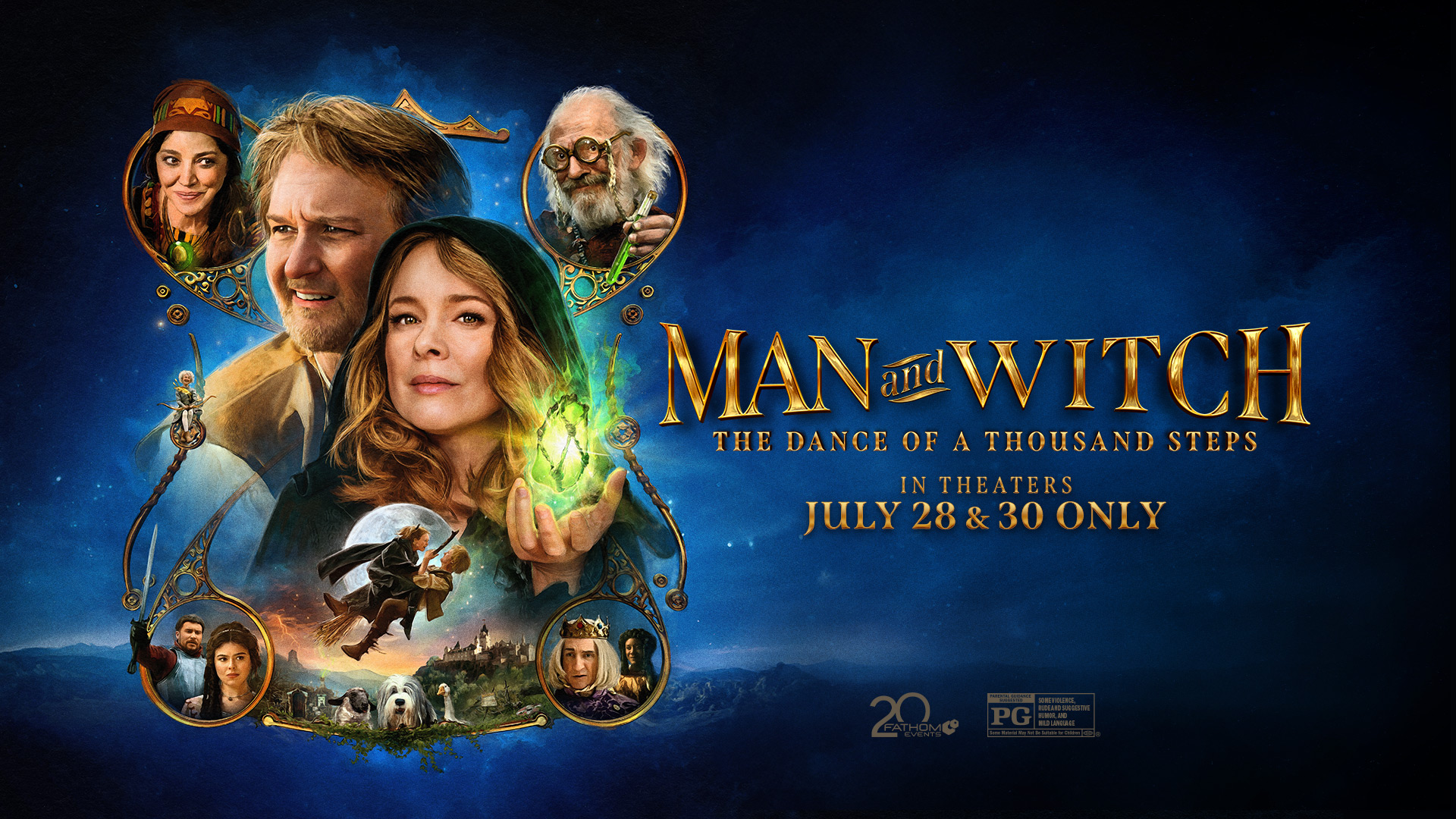 TICKETS ARE ON SALE NOW FOR THE FAMILY FANTASY THROWBACK “MAN AND WITCH”